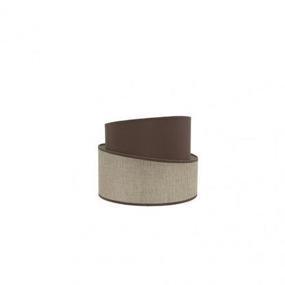Pantalla Sobremesa Hara E14 Marron 18dx16dx14h
