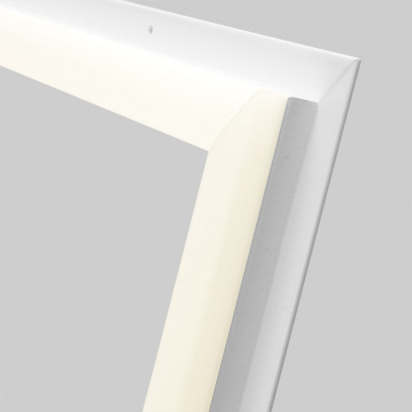 Marco Panel Led 48w 4000k Lorenzo 1,5x59,5x59,5 Cm Aluminio 4400lm Corte 57,5x57,5 Cm