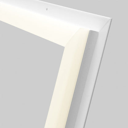 Marco Panel Led 48w 4000k Lorenzo 1,5x59,5x59,5 Cm Aluminio 4400lm Corte 57,5x57,5 Cm