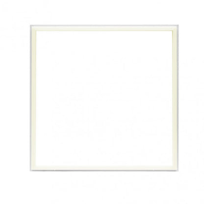 Marco Panel Led 48w 4000k Lorenzo 1,5x59,5x59,5 Cm Aluminio 4400lm Corte 57,5x57,5 Cm