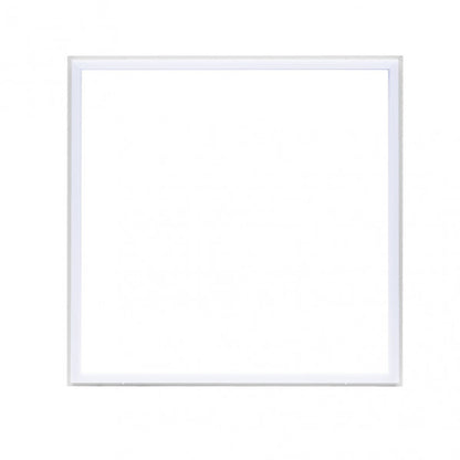 Marco Panel Led 48w 6000k Lorenzo 1,5x59,5x59,5 Cm Aluminio 4400lm Corte 57,5x57,5 Cm