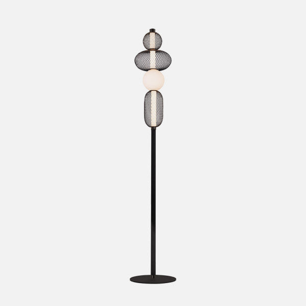 Pie Salon Mimosa Negro 20w 4000k 2200lm 155x25x25 Cm