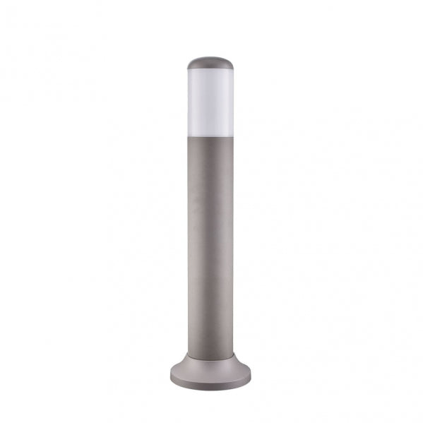 Pilar Exterior Azafran 1xe27 Gris 40x9,1x9,1 Cm Policarbonato  Ip44