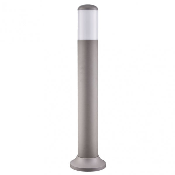 Pilar Exterior Azafran 1xe27 Gris 70x9,1x9,1 Cm Policarbonato  Ip44