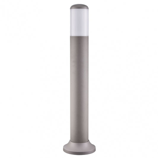 Pilar Exterior Azafran 1xe27 Gris 70x9,1x9,1 Cm Policarbonato  Ip44