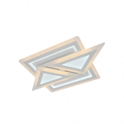 Plafon 130w 3000k, 4000k, 6500k Blanco Atria 5x60x40Cm 17550Lm Regulable, Memoria y C. Remoto