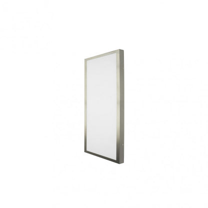 Plafon 36w 4000k 3,5x30x60 Cm Plano Niquel 3060lm