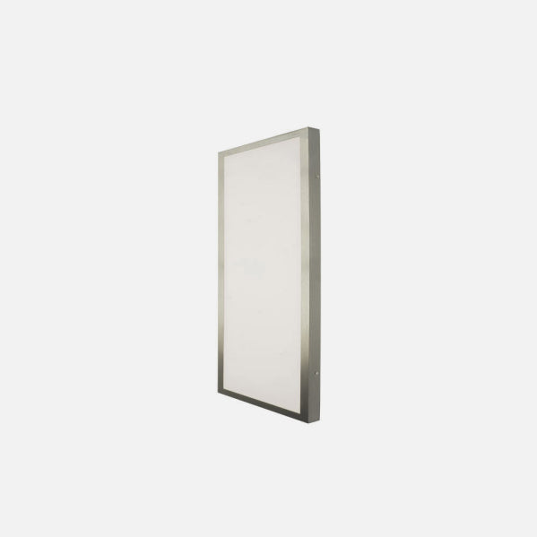 Plafon 36w 4000k 3,5x30x60 Cm Plano Niquel 3060lm