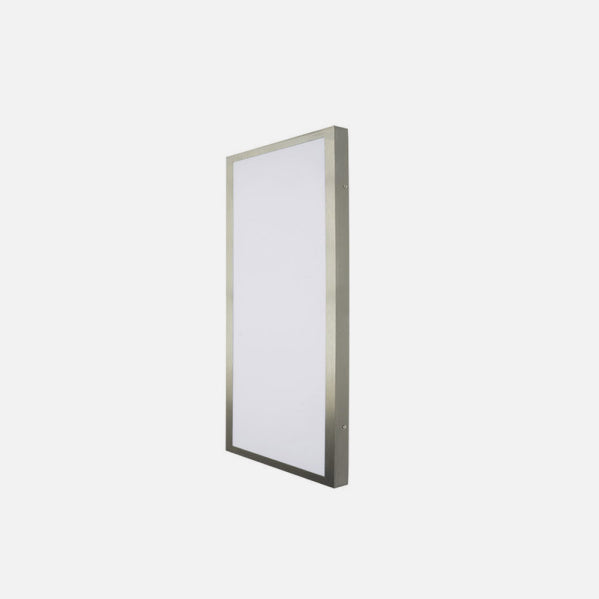 Plafon 36w 6500k 3,5x30x60 Cm Plano Niquel 3060lm