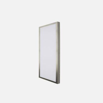 Plafon 36w 6500k 3,5x30x60 Cm Plano Niquel 3060lm