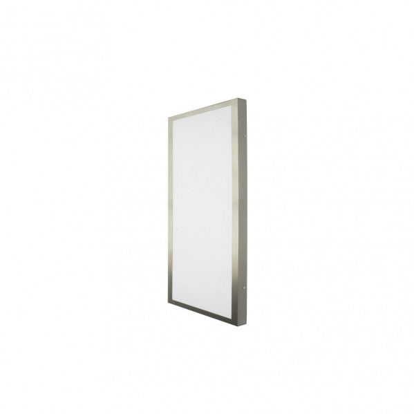 Plafon 36w 6500k 3,5x30x60 Cm Plano Niquel 3060lm
