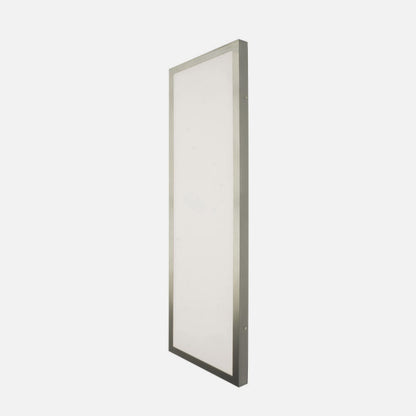 Plafon 72w 4000k  3,5x30x90 Cm Plano Niquel 6120lm