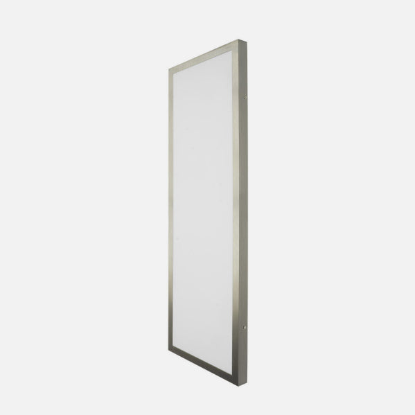 Plafon 72w 6500k 3,5x30x90 Cm Plano Niquel 6120lm