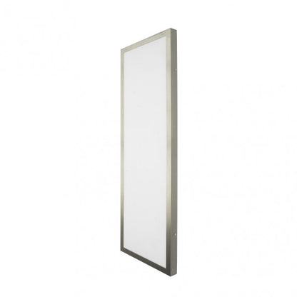 Plafon 72w 6500k 3,5x30x90 Cm Plano Niquel 6120lm