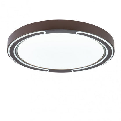 Plafon 72w Asher Marron 3000-4000-6500k 5616lm  6x50x50cm Remoto+reg.int+memoria