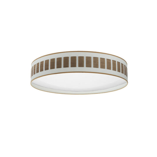 Plafon 96w Ivanna Blanco-madera Oscura 7488lm 3000k,4000k,6500k 14x60x60 Cm