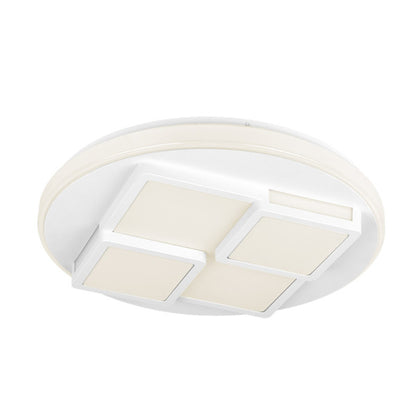 Plafon 96w Lavi 3000-4000-6500k 7488lm Blanco  8,5x49x49cm Remoto+reg.inten.+ Memoria