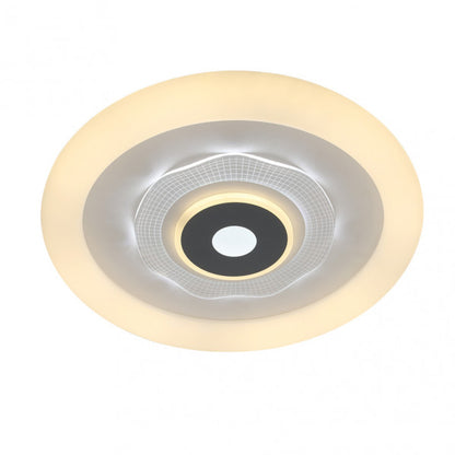 Plafon 78w 3000k, 4000k, 6500k Anthe Blanco/gris 9x50x50cm 10530Lm Regulable, Memoria y C. Remoto