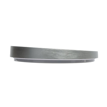 Plafon Alora 60w 3000-4200-6500k Blanco/plata 8x50x50cm 5400lm C/remoto, Reg.intensidad Y Memoria