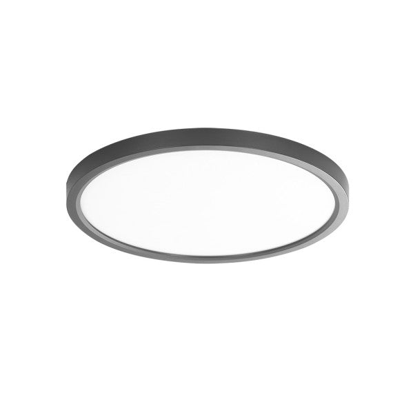 Plafon Faure 30w 3000-4000-6500k Blanco/Negro 2,5x40x40cm 2940lm