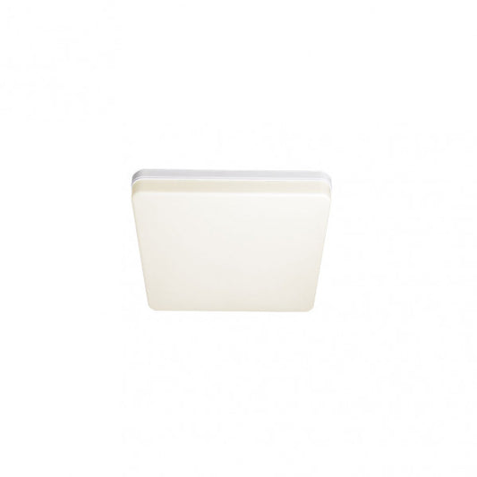 Plafon Futuro 18w 4000k Blanco Cuadrado 1620lm  3,7x15x15 Cm Sistema De Encaje Rapido