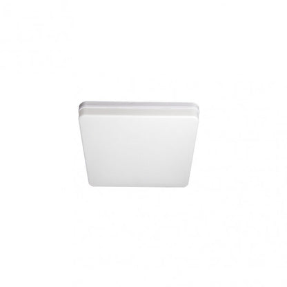 Plafon Futuro 18w 4000k Blanco Cuadrado 1620lm  3,7x15x15 Cm Sistema De Encaje Rapido