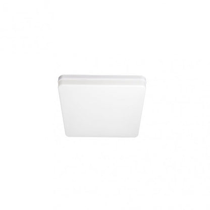 Plafon Futuro 18w 6500k Blanco Cuadrado 1620lm  3,7x15x15 Cm Sistema De Encaje Rapido
