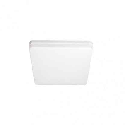 Plafon Futuro 24w 6500k Blanco Cuadrado 2160lm  3,7x18x18 Cm  Sistema De Encaje Rapido