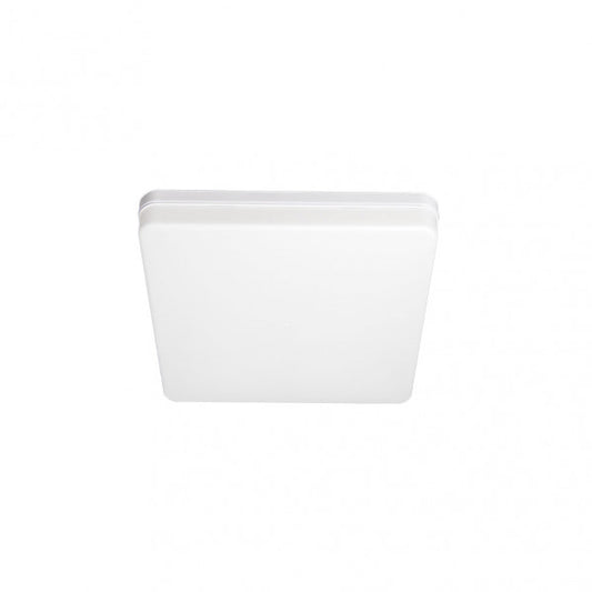 Plafon Futuro 24w 6500k Blanco Cuadrado 2160lm  3,7x18x18 Cm  Sistema De Encaje Rapido