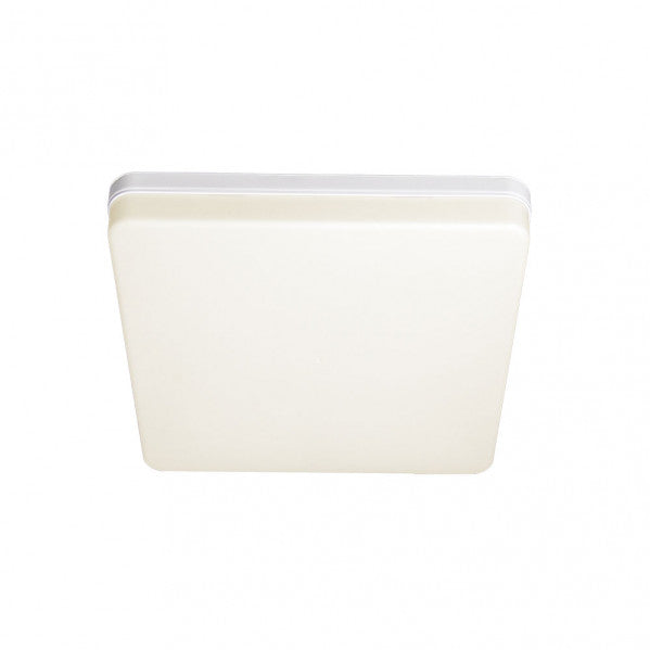 Plafon Futuro 36w 4000k Blanco Cuadrado 3240lm  3,7x23x23 Cm  Sistema De Encaje Rapido