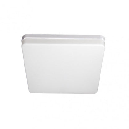 Plafon Futuro 36w 4000k Blanco Cuadrado 3240lm  3,7x23x23 Cm  Sistema De Encaje Rapido