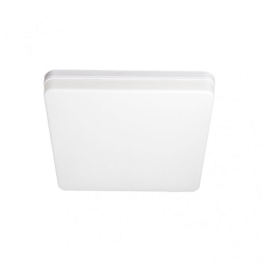 Plafon Futuro 36w 6500k Blanco Cuadrado 3240lm  3,7x23x23 Cm  Sistema De Encaje Rapido