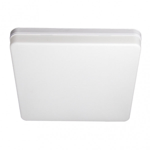 Plafon Futuro 48w 4000k Blanco Cuadrado 4320lm  3,7x30x30 Cm  Sistema De Encaje Rapido