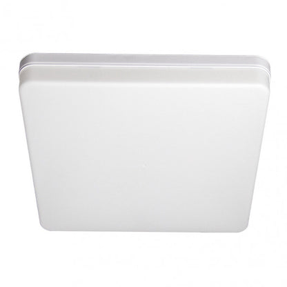 Plafon Futuro 48w 4000k Blanco Cuadrado 4320lm  3,7x30x30 Cm  Sistema De Encaje Rapido