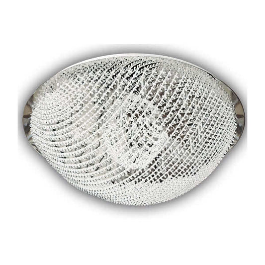 Plafon  Hemisferio Cristal/cromo 25xg9 (32x86 D)