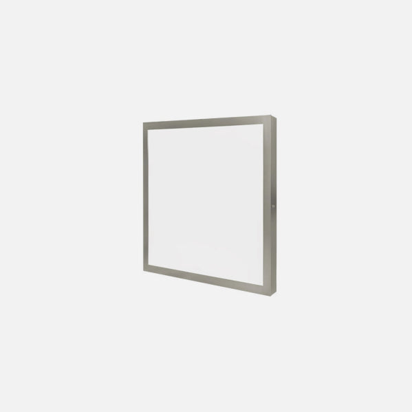 Panel Llano 36w 3000k-4000k-6500k 3,8x40x40 Cm Niquel 3600lm