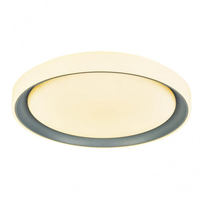 Plafon Luanda 72w 3000-4000-6000k Gris Red.7x49,5d 7200lm Reg.intens. C.remoto C/memoria