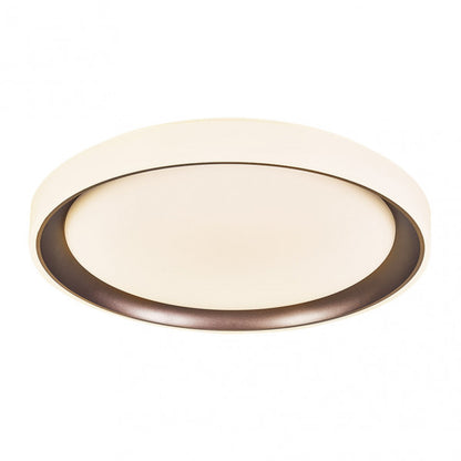 Plafon Luanda 72w 3000-4000-6000k Marron 7x49,5x49,5 Cm 7200lm Reg.intens. C.remoto C/memoria