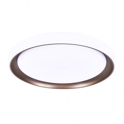 Plafon Luanda 72w 3000-4000-6000k Marron 7x49,5x49,5 Cm 7200lm Reg.intens. C.remoto C/memoria
