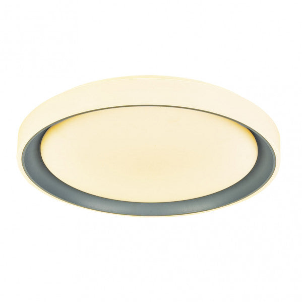 Plafon Luanda 96w 3000-4000-6000k Gris Red.7x49,5d   10800lm Reg.intens. C.remoto C/memoria