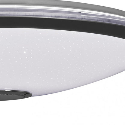 Plafon Magallanes 72w 3 Color+rgb 10x53x53 Cm Bluethooth 5760lm.reg.intens.y C.remoto C/memoria