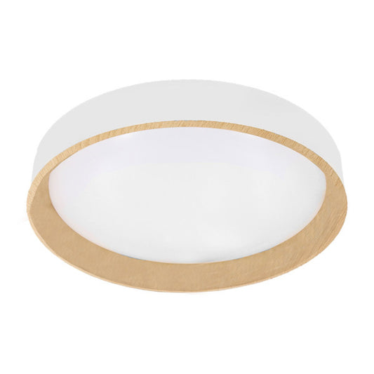 Plafon Morgan 60w 3000-4200-6500k Blanco/haya  7,5x50x50cm 5400lm C/remoto y Reg.intensidad
