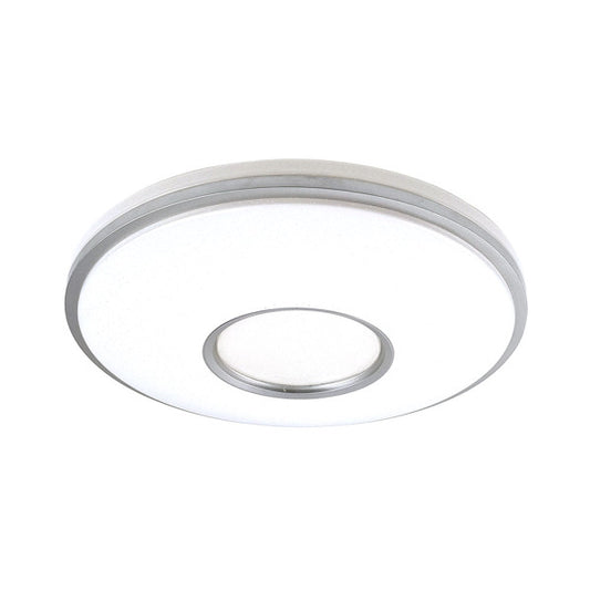Plafon Perote 36w 3000-4000-6500k Blanco/Plata 3528lm 7,5x39x39cm C/remoto Y Reg.intensidad