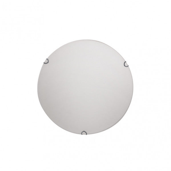 Plafon Redondo Avis 1xe27 Blanco 25x25x6 Cm
