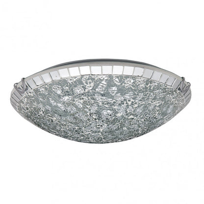Plafon Tenor 3xe27 Cromo Mosaico 12x40x40 Cm