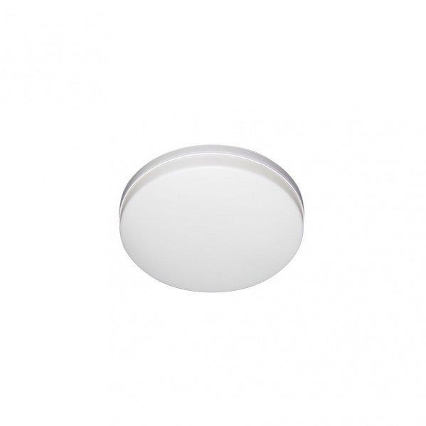 Plafon Trueno 18w 6500k Blanco Redondo 1620lm  3,7x14,5x14,5 Cm Sistema De Encaje Rapido
