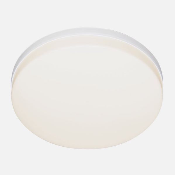 Plafon Trueno 48w 4000k Blanco Redondo 4320lm  3,9x30x30 Cm Sistema De Encaje Rapido