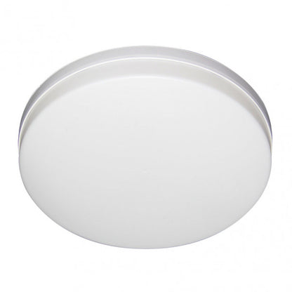 Plafon Trueno 48w 4000k Blanco Redondo 4320lm  3,9x30x30 Cm Sistema De Encaje Rapido