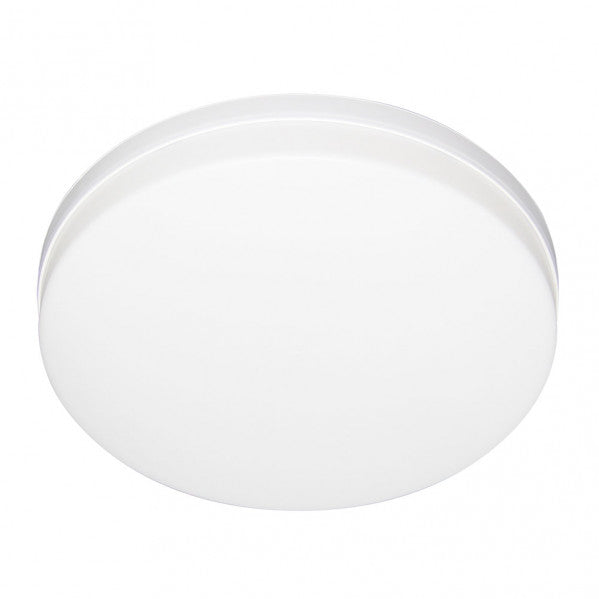 Plafon Trueno 48w 6500k Blanco Redondo 4320lm  3,9x30x30 Cm Sistema De Encaje Rapido