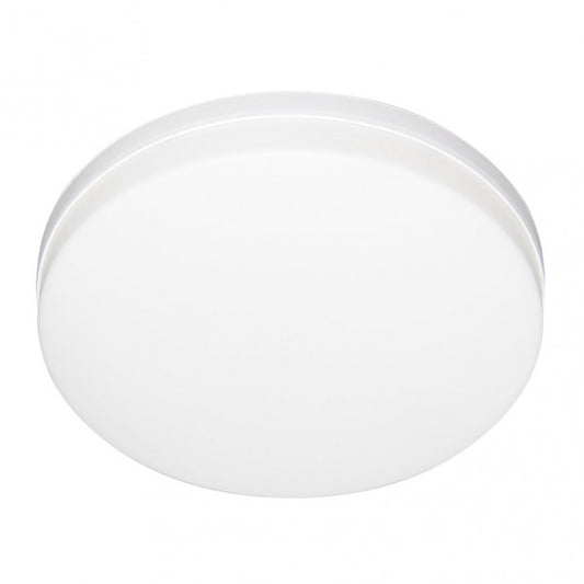Plafon Trueno 48w 6500k Blanco Redondo 4320lm  3,9x30x30 Cm Sistema De Encaje Rapido